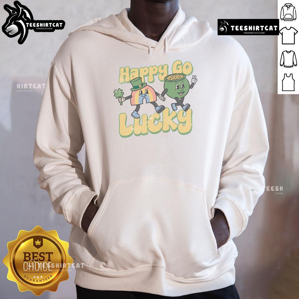 Colorful Pretty Happy Go Lucky Cartoon Hoodie featuring cheerful graphics, perfect for casual wear and cartoon lovers.
