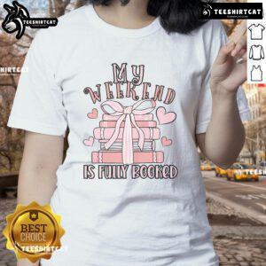 Pretty The Reader Bibliophile Tarot Card Art Tee for book lovers featuring whimsical design and vibrant colors.