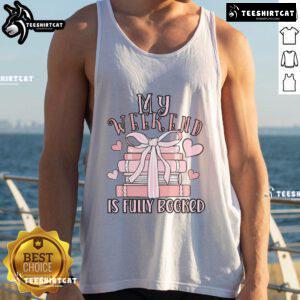 Pretty The Reader Bibliophile Tarot Card Art Tank Top for book lovers, featuring vibrant designs and literary themes.