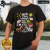 Adorable farm-themed t-shirt for a 2nd birthday featuring 'Oink Baa Neigh Cluck Moo I'M 2' design for kids.