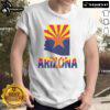 Top Vintage Arizona Grand Canyon State home T-shirt featuring retro design and vibrant colors, perfect for Arizona enthusiasts.