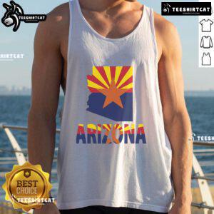 Vintage Arizona Grand Canyon tank top featuring scenic designs, perfect for summer and showcasing Arizona pride.