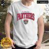 Awesome Florida Panthers Classic Arched Logo T-Shirt showcasing team pride with vibrant colors and a stylish design.