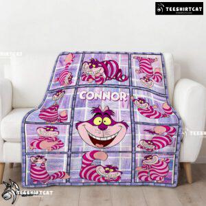Disney Alice In Wonderland Cheshire Cat Blanket Fleece Customized Blanket