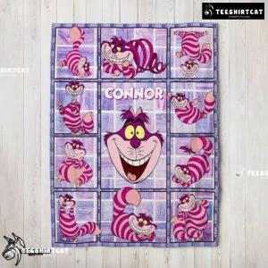 Disney Alice In Wonderland Cheshire Cat Blanket Fleece Customized Blanket