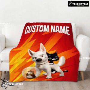 Disney Bolt And Friends Blanket Fleece Customized Blanket