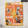 Disney Bolt And Penny Blanket Fleece Customized Blanket