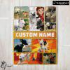 Disney Bolt Cartoon Bolt And Penny Blanket Fleece Customized Blanket