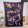 Disney Cartoon All Disney Dog Blanket Fleece Customized Blanket