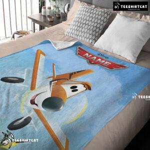 Disney Planes Movie Dusty Crophopper Blanket Fleece Customized Blanket-