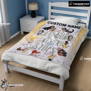 Disney Princess The Fun Never Stops Blanket Fleece Customized Blanket