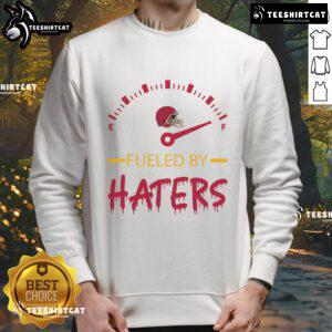 Funny Fueled By Haters Kansas City Football KS Champion Sweatshirt showcasing vibrant design for sports fans.
