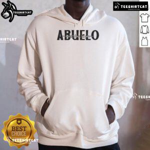 Good Abuelo We Love You Hoodie featuring a cozy design and heartfelt message for grandfathers, perfect for gifting.