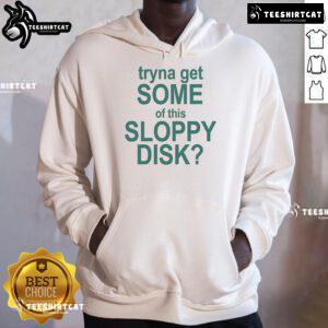 Alt Text: Good Cyklone wearing a trendy Sloppy Disk hoodie, showcasing a stylish streetwear look.