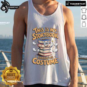 Good Humorous This Is My Storybook Character Costume Tank Top featuring vibrant colors and playful design for fun dressing up.