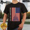 Hot Washington DC Flag of the United States T-Shirt featuring vibrant colors and patriotic design for stylish fans.