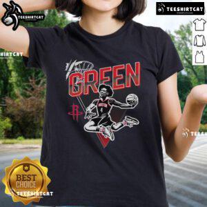 Jalen Green Ladies Tee from Nice DraftKings X NBPA featuring a stylish design perfect for basketball fans.