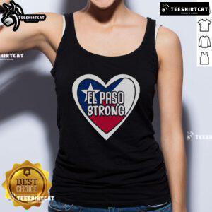 Stylish Nice El Paso Texas Strong tank top featuring a bold design, perfect for showcasing Texas pride in summer fashion.