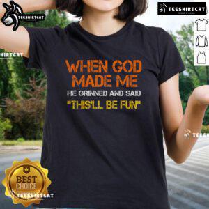 Empowering ladies' tee for Multiple Sclerosis awareness featuring the 'Nice Ms Warrior Ms Support Squad' design.