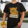 Alt Text: Nice Purrfect Mood For Antisocial Days T-Shirt with a cute cat graphic, perfect for introverts and cozy days.