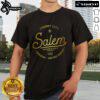 Alt Text: Official Cherry City Salem Oregon T-Shirt featuring Marion & Polk County 1842 design, perfect for local pride.