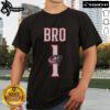 Alt Text: Official Columbus Blue Jackets Number 1 Bro T-Shirt featuring team colors and logo, perfect for fans of the NHL team.