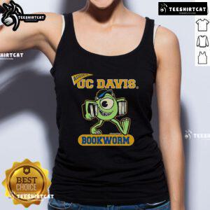 Official Disney Aggies UC Davis Bookworm Tank Top featuring vibrant graphics and comfortable fit for summer wear.