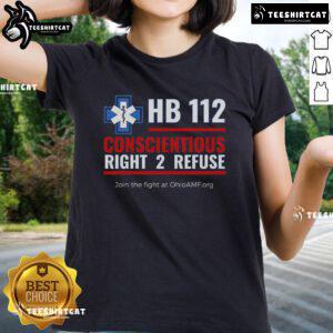 Official HB112 Right 2 Refuse Ladies Tee in stylish design, perfect for expressing individuality and comfort.