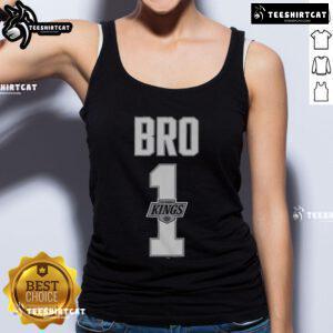 Official Los Angeles Kings Number 1 Bro Tank Top featuring team logo and stylish design for fans of the Kings.