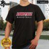 Alt Text: Official Louisville Basketball Logo Stack T-Shirt featuring vibrant team logos on a stylish, comfortable design.