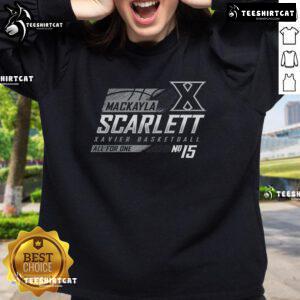 Alt Text: Official Mackayla Scarlett All For One Sweatshirt featuring a stylish design and comfortable fit, perfect for casual wear.