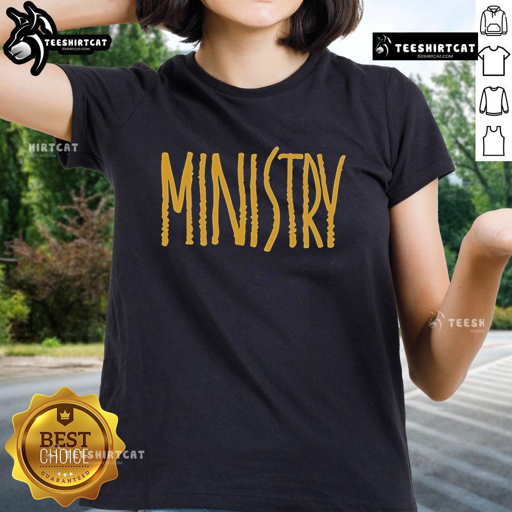 Official Ministry The Land Of Rape And Honey pullover ladies tee featuring bold graphic design and comfortable fit.