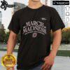 Official Omaha Men's Basketball 2025 March Madness Bound T-Shirt featuring team colors and logo, perfect for fans.