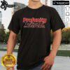 Official Profanity I Put That On Everything T-Shirt featuring bold text on a stylish black tee, perfect for casual wear.