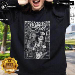 Official Reality Fade Haggis 1312 Sweatshirt in black with unique graphic design, perfect for casual streetwear style.