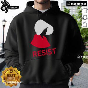 Official Resist Hoodie in black, featuring bold graphic design and comfortable fit for everyday wear.