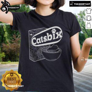Official Catsbix Ladies Tee featuring a stylish design, perfect for casual wear and showcasing your love for Catsbix.