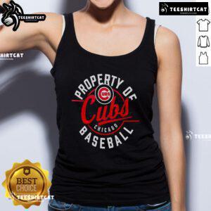 Alt Text: Chicago Cubs baseball tank top featuring original design, perfect for fans and casual wear enthusiasts.