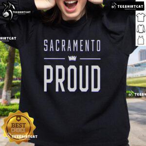 Premium Nike Sacramento Proud Sweatshirt in vibrant colors, showcasing a stylish design perfect for fans and everyday wear.