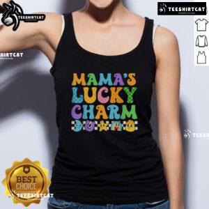 Pretty Mamas Lucky Charm Saint Patrick's Day tank top featuring a festive design perfect for celebrations.