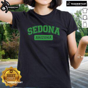 Top Sedona Arizona USA classic ladies tee featuring a vibrant design and comfortable fit for casual wear.