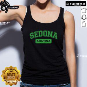 Top Sedona Arizona USA Classic Tank Top featuring vibrant colors and a scenic design inspired by Sedona landscapes.