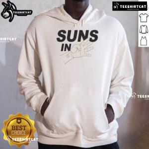 Awesome Suns In 4 Playoff Basketball Hoodie featuring vibrant team colors and a stylish design, perfect for fans.