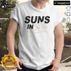 Awesome Suns In 4 Playoff Basketball T-Shirt featuring vibrant graphics celebrating the Phoenix Suns' playoff spirit.