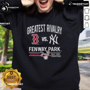 Good Boston Red Sox vs New York Yankees Fenway Park sweatshirt, showcasing team pride and vibrant colors for fans.