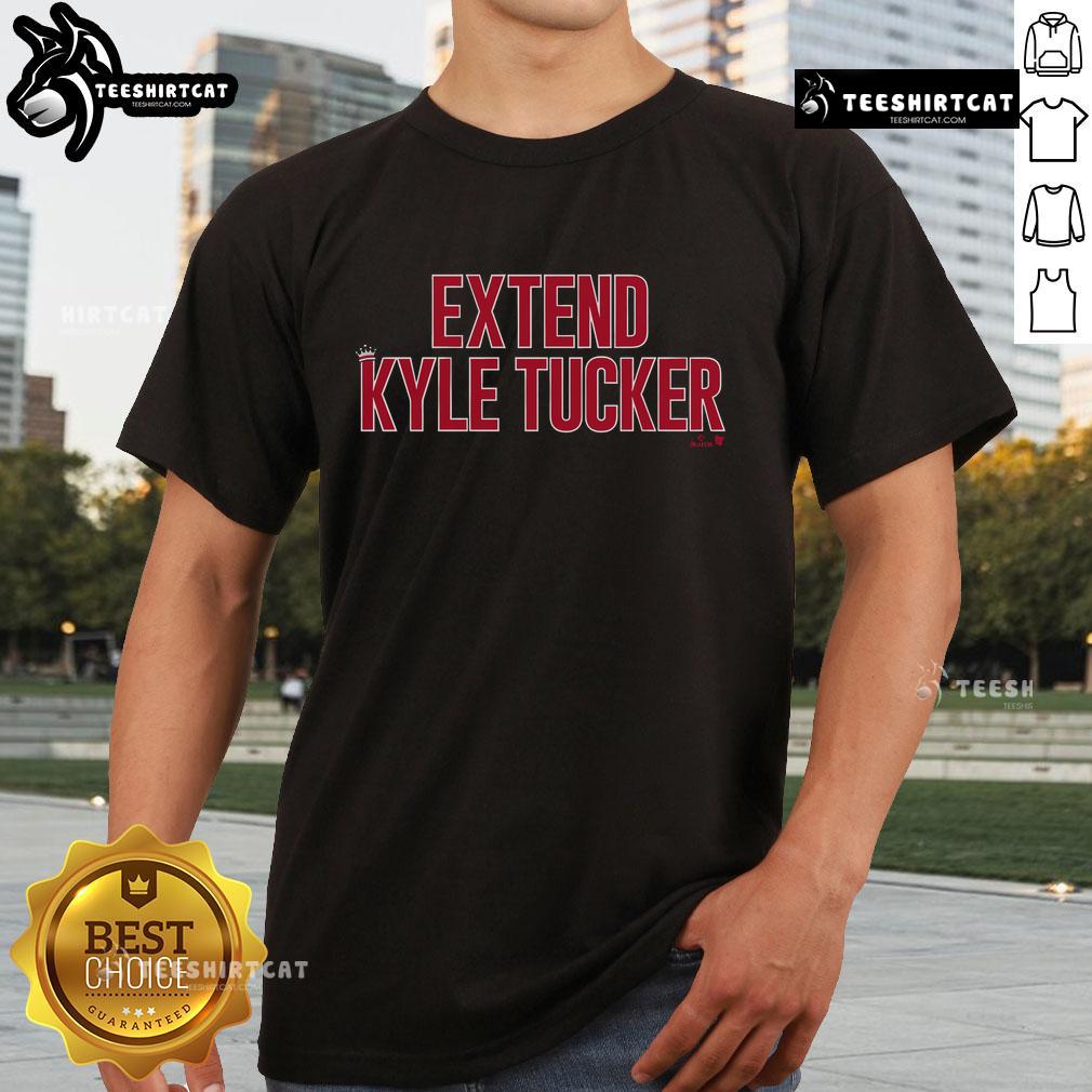 Good Extend Kyle Tucker T-Shirt featuring a stylish design for Houston Astros fans and baseball enthusiasts.