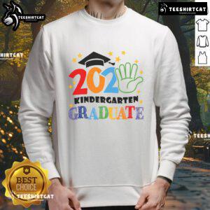 Alt Text: Kindergarten Graduation 2025 Graduate Sweatshirt featuring colorful design and cheerful graduation motifs.