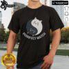 Adorable kawaii art featuring cute cats on a t-shirt, perfect for cat lovers and showcasing the 'Good Purrfect Match' design.