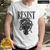 Hot Resist Medusa Women Rights Feminist Rage T-Shirt featuring a bold graphic design promoting women's empowerment.