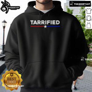 Hot Tariffied Premium Hoodie in black, featuring a stylish design and comfortable fit, perfect for casual wear.